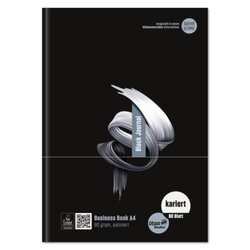 Ursus® 608560100 Geschäftsbuch Top-Meeting  A4 80Bl kar sw