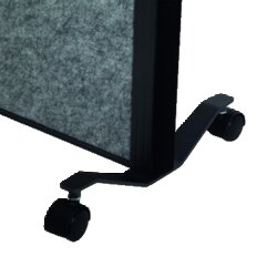 MAUL Stellwand MAULconnecto 3 x Akustikwand dunkelgrau anthrazit
