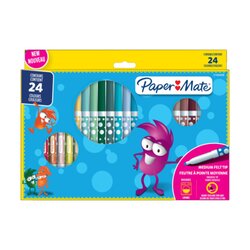 Paper Mate 2166508 Filzstift sort. 24St. 