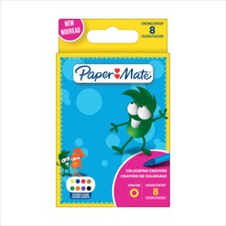 Paper Mate 2168273 Wachsmalstift sort. 8St. 