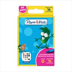 Paper Mate 2168272 Wachsmalstift sort. 16St. 