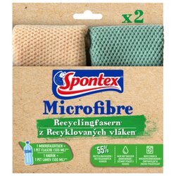 Spontex 19700158 Microfasertuch sort. 2St. 