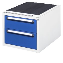 RAU EUS22AM11 Rollcontainer 480x600x540 2xSchub lgr/ebl