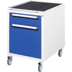 RAU EUS32AM11 Rollcontainer 480x600x690 2xSchub lgr/ebl