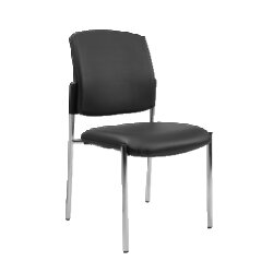 TOPSTAR KH1900D30 Besucherstuhl MEDICAL10 oAL Stahl co Bezug sw