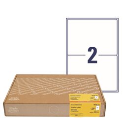 Avery Zweckform 8018-300 Versandetiketten 199,6x143mm ws 600 St/Pack