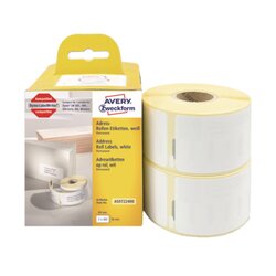 Avery Zweckform AS0722400 Etikett 89x36mm 260 St./Rl. 2 Rl./Pack.