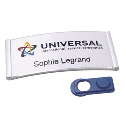 badgepoint® Namensschild polar® classic 80 x 34 mm (B x H) 5 St./Pack.