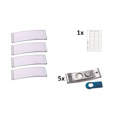badgepoint® POL20MA66-5DR Namensschild polar 68x22mm e.st 5St.