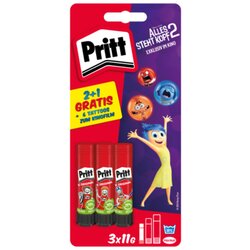 Pritt 9H PGS5B Klebestift Alles steht Kopf 2 11g 3St