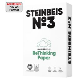Steinbeis K1601666080B Kopierpapier No.3 ISO 90 A3 500Bl.