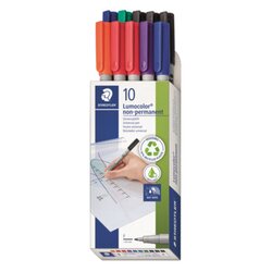 STAEDTLER® 316 B10 Feinschreiber Lumocolor sort 10St