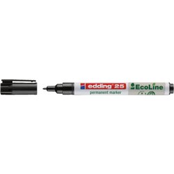 edding 4-25001 Permanentmarker 25 EcoLine 1mm Rundspitze schwarz