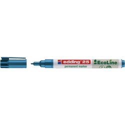 edding 4-25003 Permanentmarker 25 EcoLine 1mm Rundspitze blau