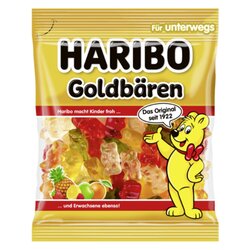 HARIBO 10002194 Fruchtgummi Goldbären 100 g/Pack.