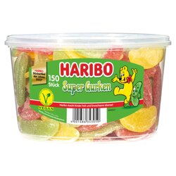 HARIBO 10002957 Fruchtgummi Super Gurken 150 St./Pack.