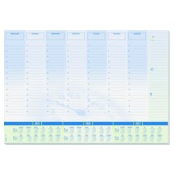 SIGEL HO350 Schreibunterlage Time 59,5x41cm 30Blatt