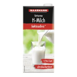 NAARMANN 002960 H-Milch laktosefrei 1,5Prozent 1l 12St.