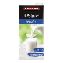 NAARMANN 002970 H-Milch laktosefrei 3,5Prozent 1l 12St.