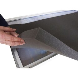 Paperflow Akustikrückwand easyScreen 82,5 x 75 x 4 cm (B x H x T)