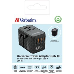 Verbatim Reisenetzteil GaN III UTA-05 65 W