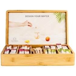 Aqtiwell® well-L01 Getränkestick Office Hydration Box sort 96St