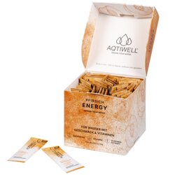 Aqtiwell® well0150 Getränkestick ENERGY Pfirsich 5x10St