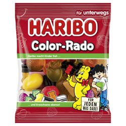 HARIBO 10004923 Fruchtgummi Color-Rado 100g 