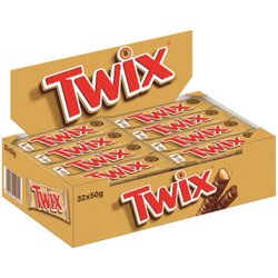 TWIX® 462873 Riegel Single 50g 32St 