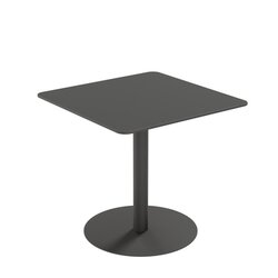 Paperflow TRCROS8080M.01 Bistrotisch Cross 80x80x75cm sw