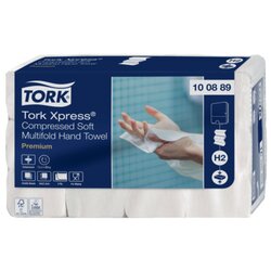Tork 100889 Papierhandtuch 21x24cm 2lagig  ws 2700St
