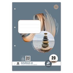 Staufen 040450020 Schulblock Style A4 50Bl Lin20 bl