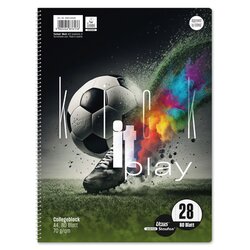 Staufen 608104028 Collegeblock Style Kick it A4 70g 80Bl Lin28 kar