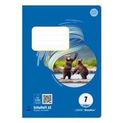 Staufen 040516007 Schulheft Style A5 80g 16Bl Lin7 kar
