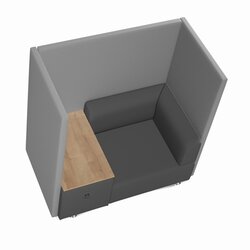 rocada Besprechungszone Be Soft Einzelsitz, Tisch