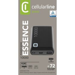 cellularline Powerbank ESSENCE schwarz