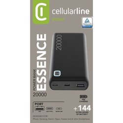 cellularline Powerbank ESSENCE schwarz