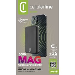 cellularline Powerbank MAG 5000