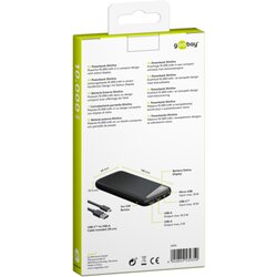 Goobay® Powerbank Slimline 10.000 mAh
