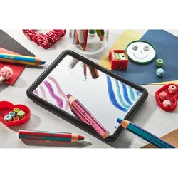 STABILO® Buntstift woody 3 in 1 duo inkl. Spitzer 5 St./Pack.