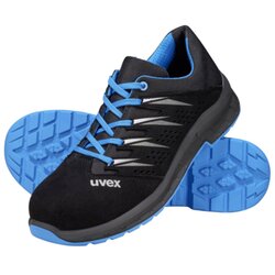 uvex 6937839 Sicherheitsschuh Halbschuh sw/gr Gr39