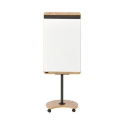 rocada NAT0618 Flipchart mobil drehbar magnetisch Holz