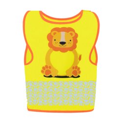 korntex FUNLIONYWXXS Kinderwarnweste Funtastic Wildlife Löwe XXS