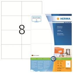 HERMA 4626 Etikett PREMIUM 105x74mm weiß 1.600 St./Pack.