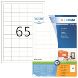HERMA 4606 Etikett PREMIUM 38,1x21,2mm weiß 13.000 St./Pack.
