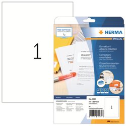 HERMA 4230 Etikett deckend 210x297mm weiß 25 St./Pack.