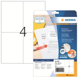 HERMA 4229 Etikett 105x148mm A4 weiß 100 St./Pack.