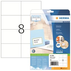 HERMA 5062 Etikett 105x74mm matt ws 200St 