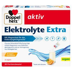 Doppelherz 31613 Elektrolyte Extra 20St 