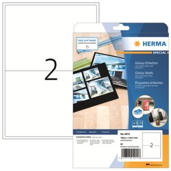 HERMA 4915 Etikett glossy 199,6x143,5mm ws A4 50 St./Pack.
